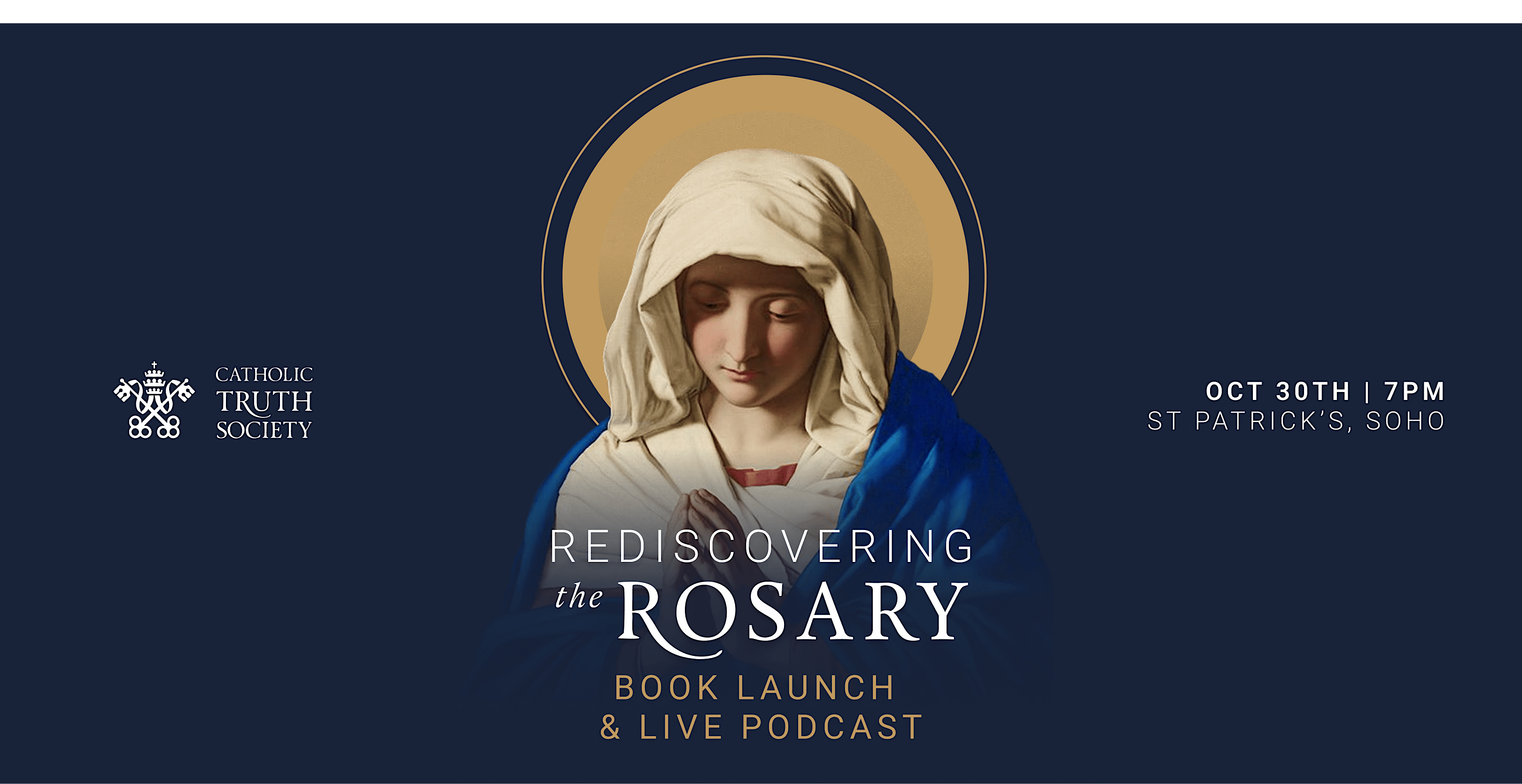 Rediscovering The Rosary | CTS Book Launch & Live Podcast