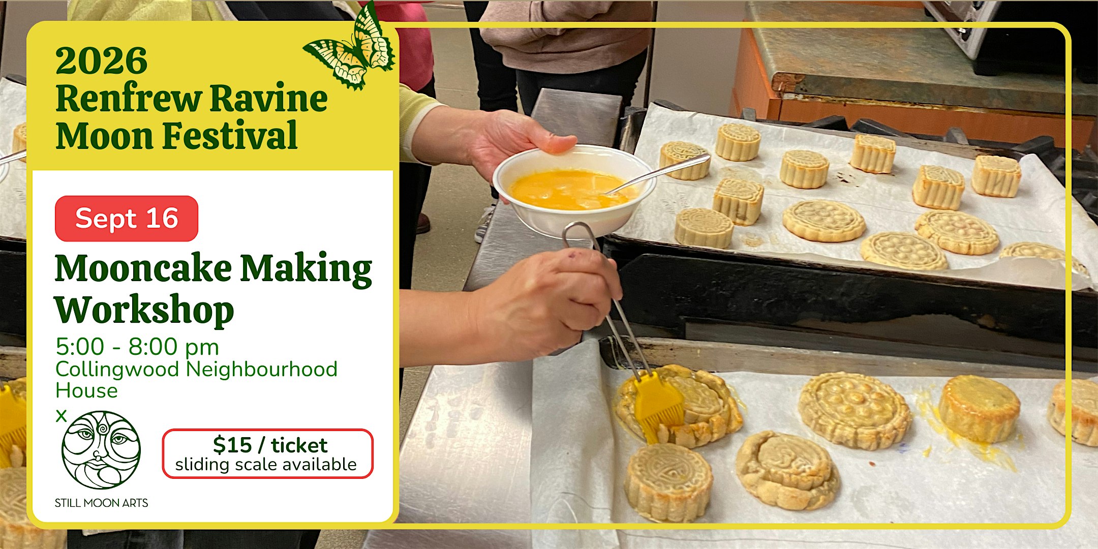 Mooncake Making Workshop