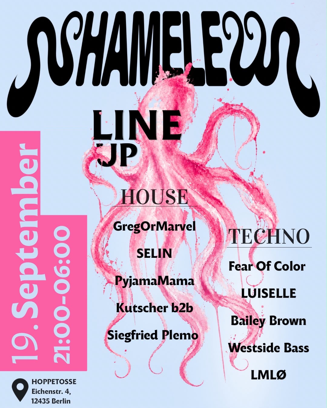 SZENETREFFEN Shameless + PBC Afterparty