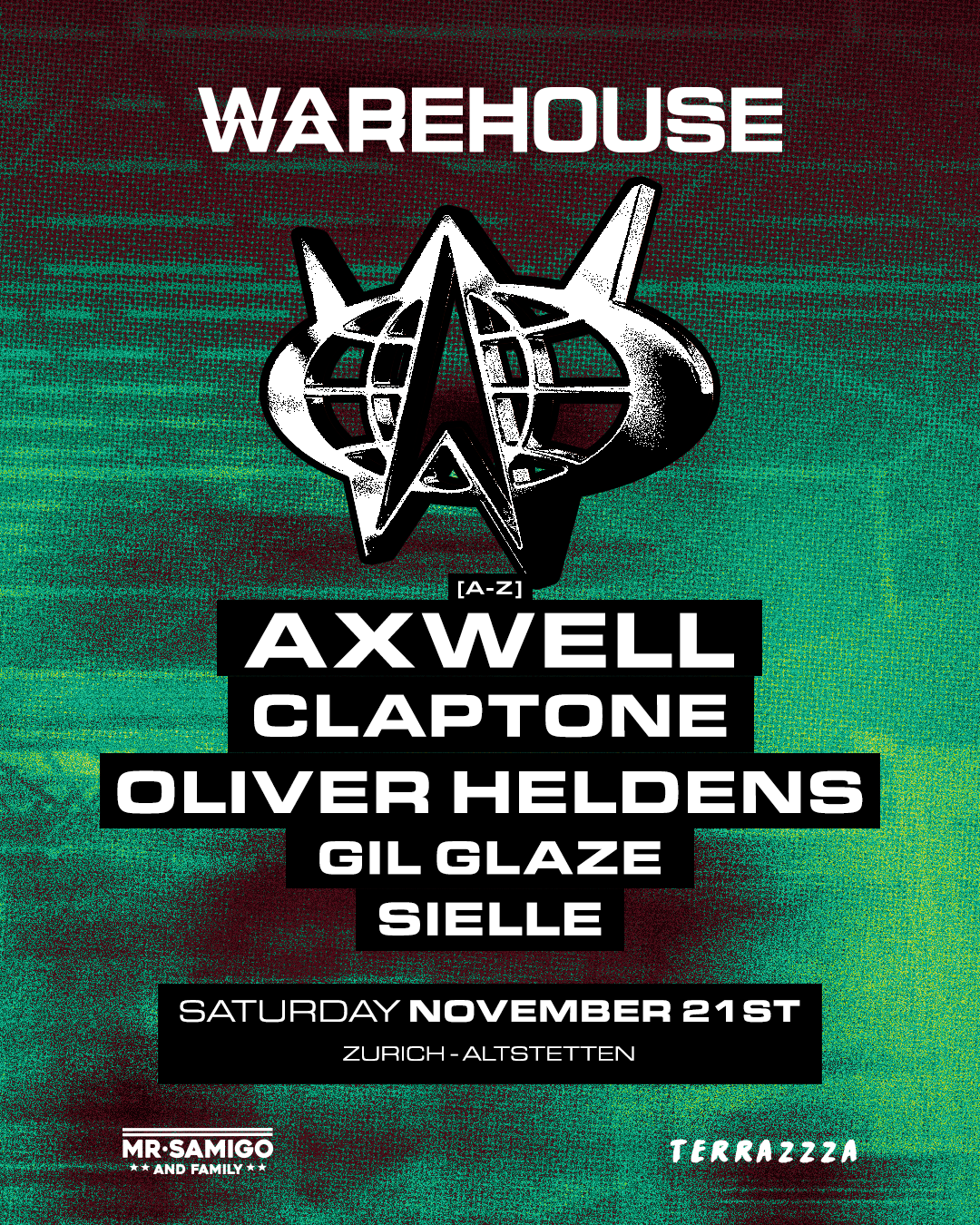 Warehouse - Axwell, Claptone, Oliver Heldens