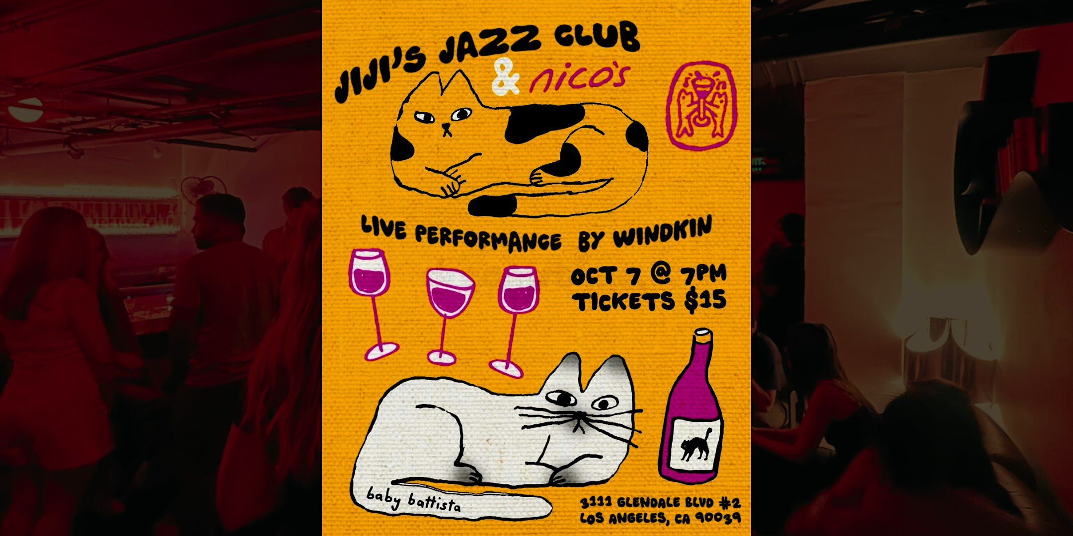 JIJI's Loves Nico's | Jazz downstairs @ nico's in atwater village