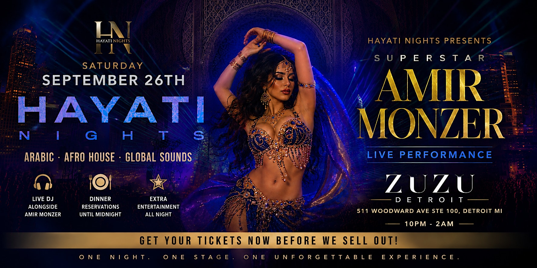 HAYATI NIGHTS PRESENTS:  SUPERSTAR AMIR MONZER