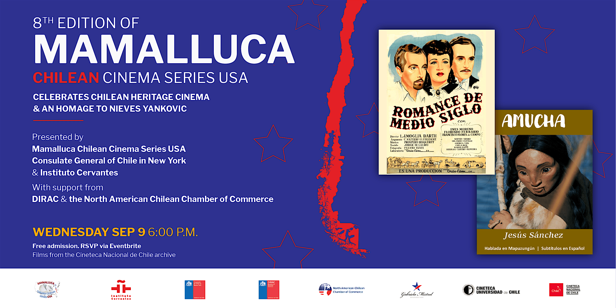 Mamalluca, Chilean Cinema Series USA - September 9th Program