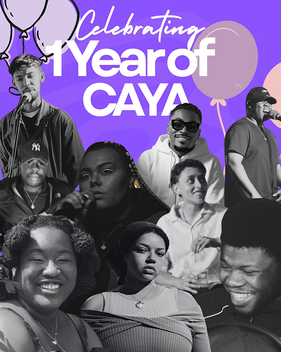 CAYA Collective:  Celebrates 1 year of Poetry Lounge