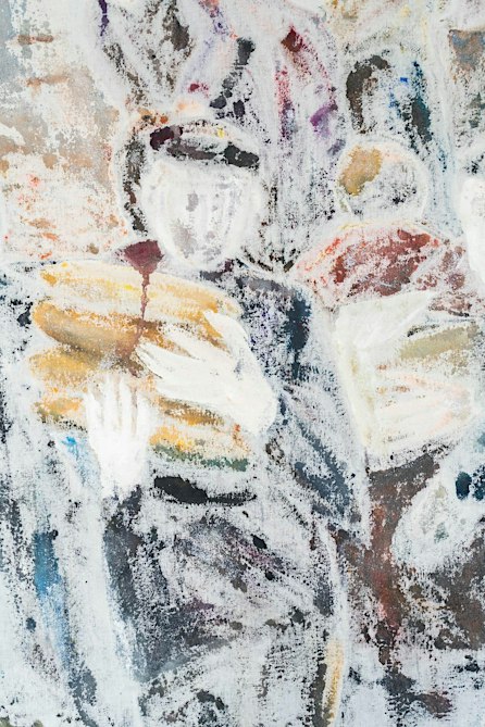 My grandparents' Tablecloth  - Exhibition by Dóra Benyó