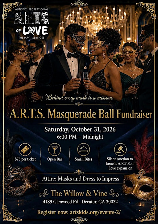 The First Annual A.R.T.S. Masquerade Ball