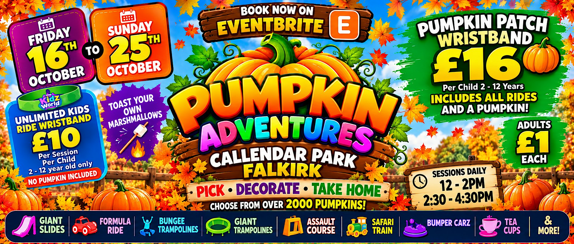 Pumpkin Adventures Kidz World