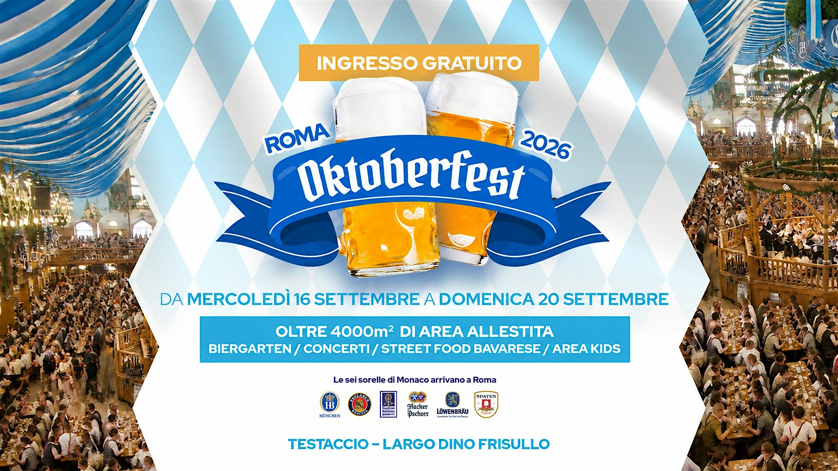 OKTOBERFEST DI ROMA | 2026