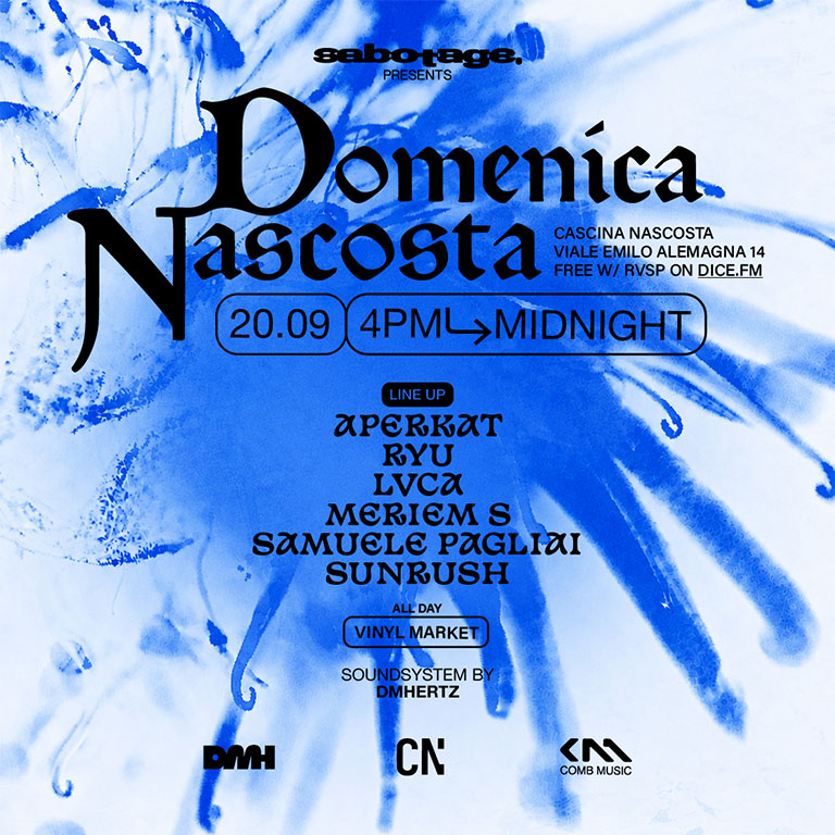 Sabotage presents Domenica Nascosta