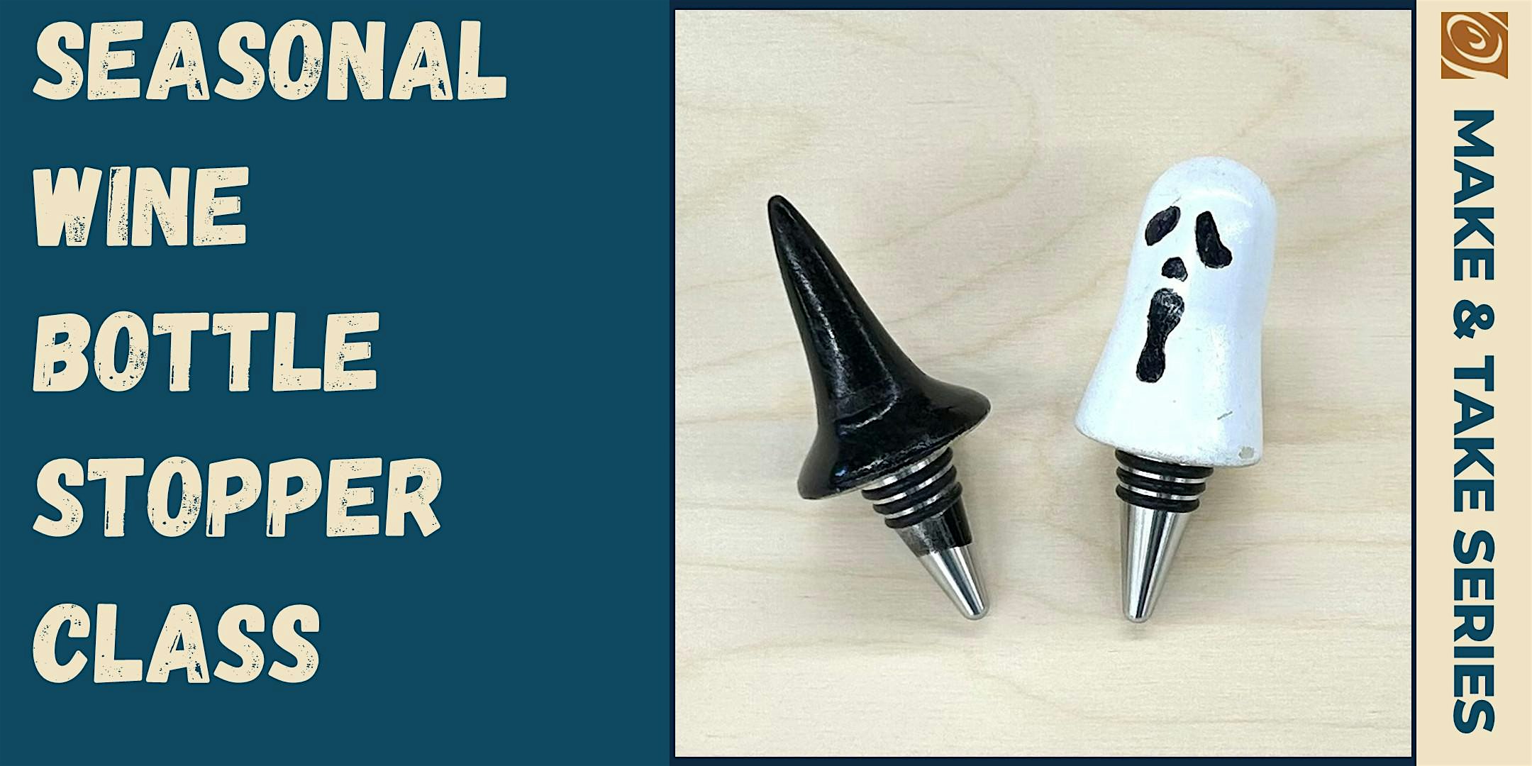 Seasonal Wine Stopper Turning Class