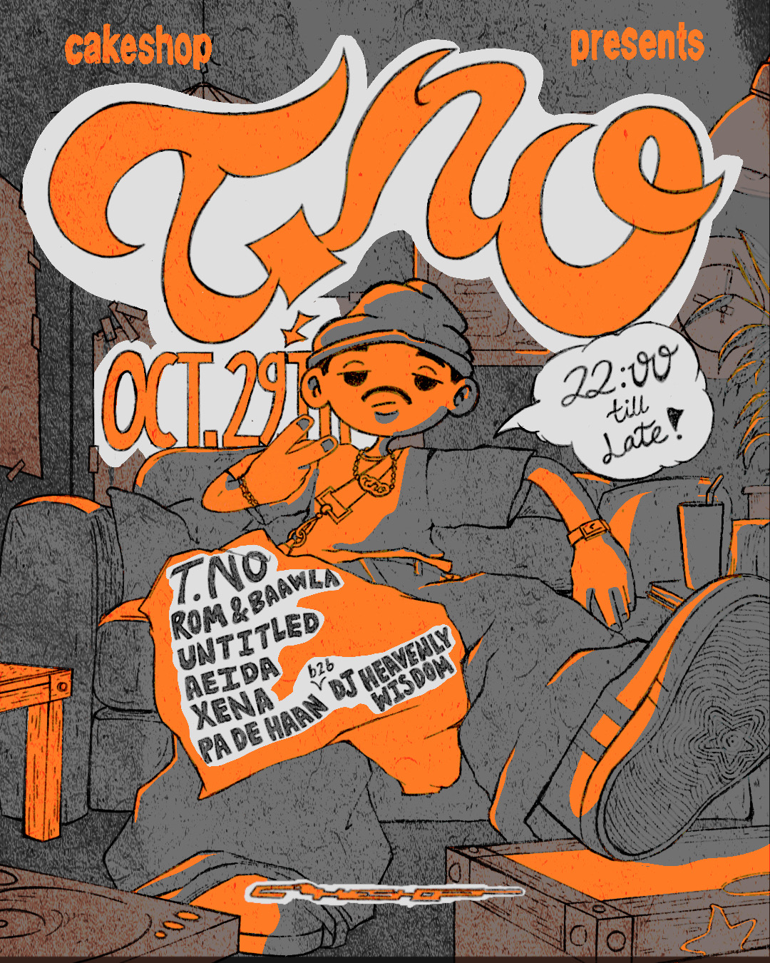 Cakeshop presents: T.NO