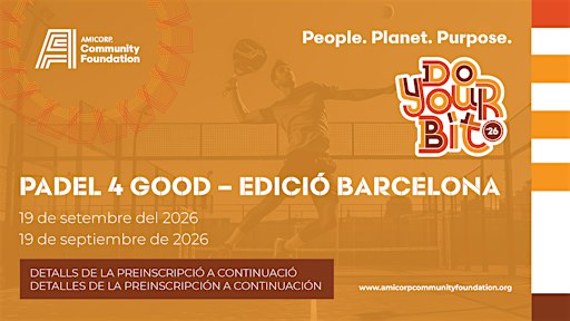 Padel 4 Good – Edició Barcelona