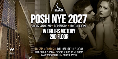 NYElectric W Dallas Rooftop New Years Eve Party 2027