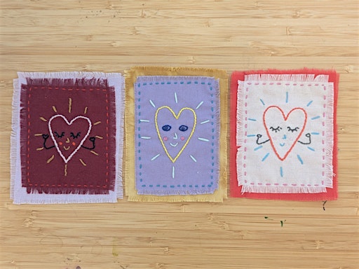 Silly Hearts Embroidery Workshop