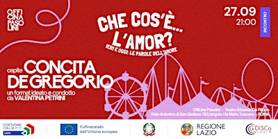 Che cos'è...l'amor? Valentina Petrini incontra Concita De Gregorio