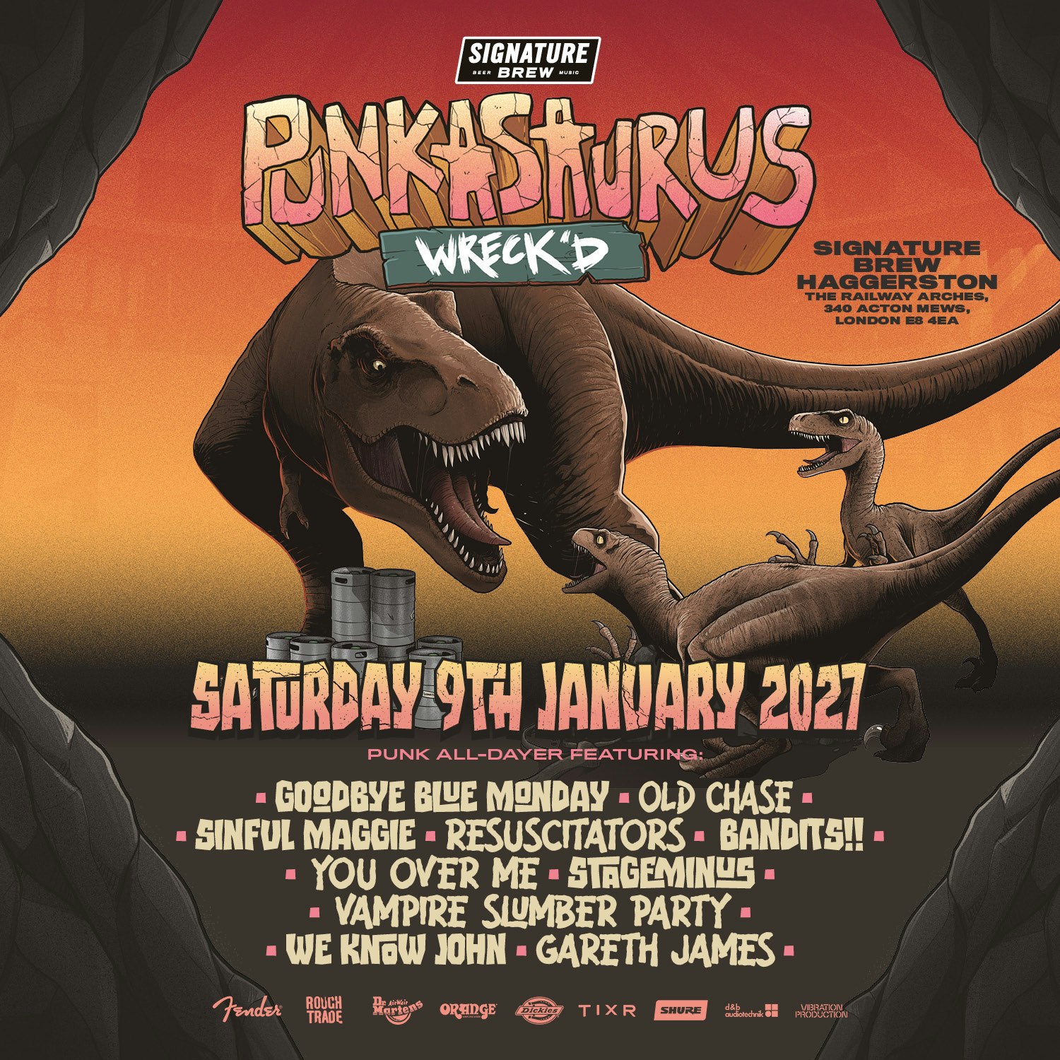 PUNKASAURUS WRECK'D 2027