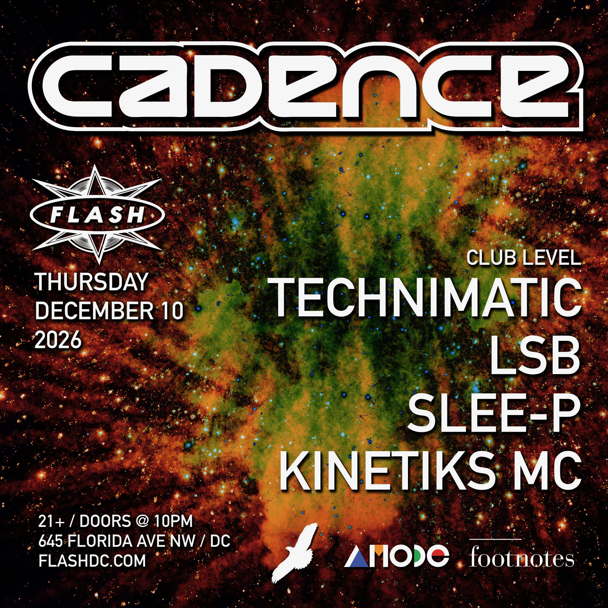 Cadence: Technimatic, LSB & Slee-p