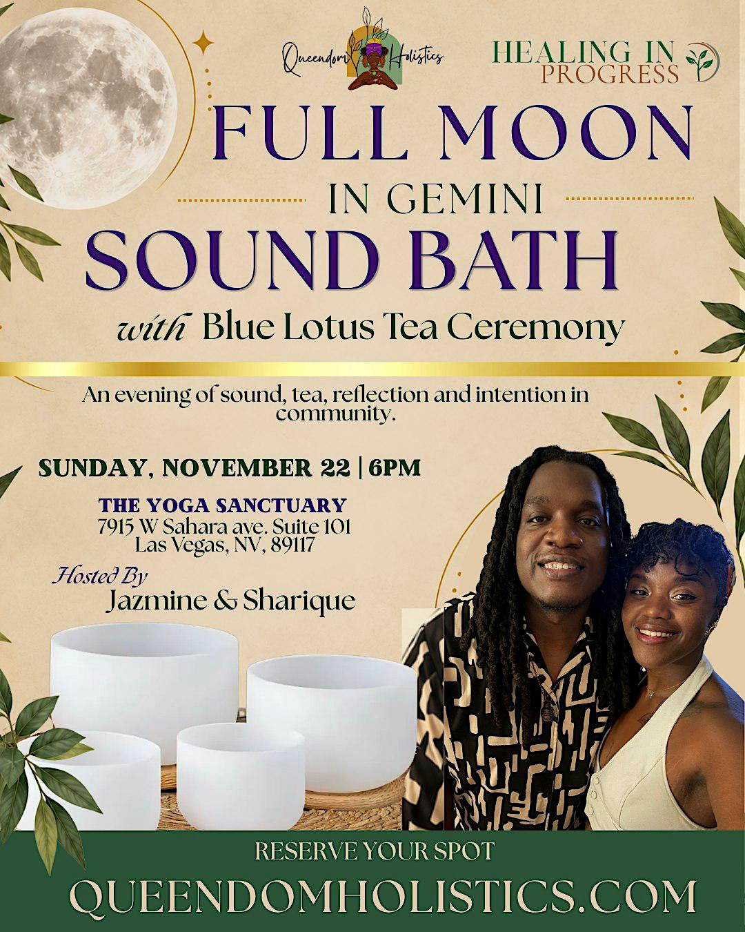 Full Moon in Gemini Sound Bath