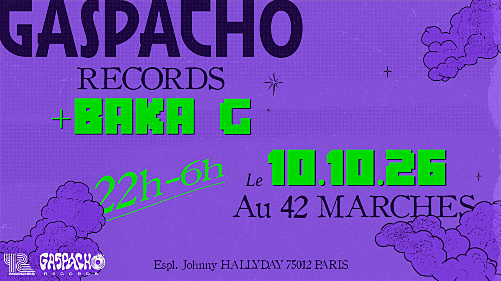 Gaspacho Records invite Baka G