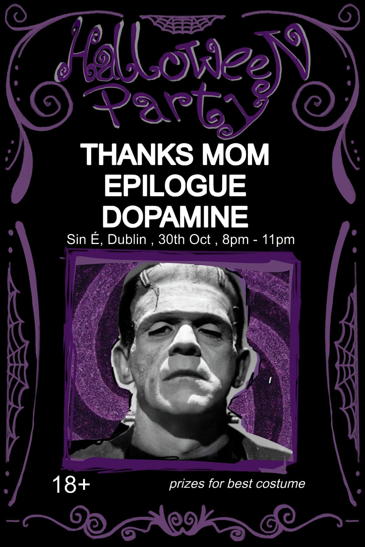 Halloween Gig - for Irish Cancer Society