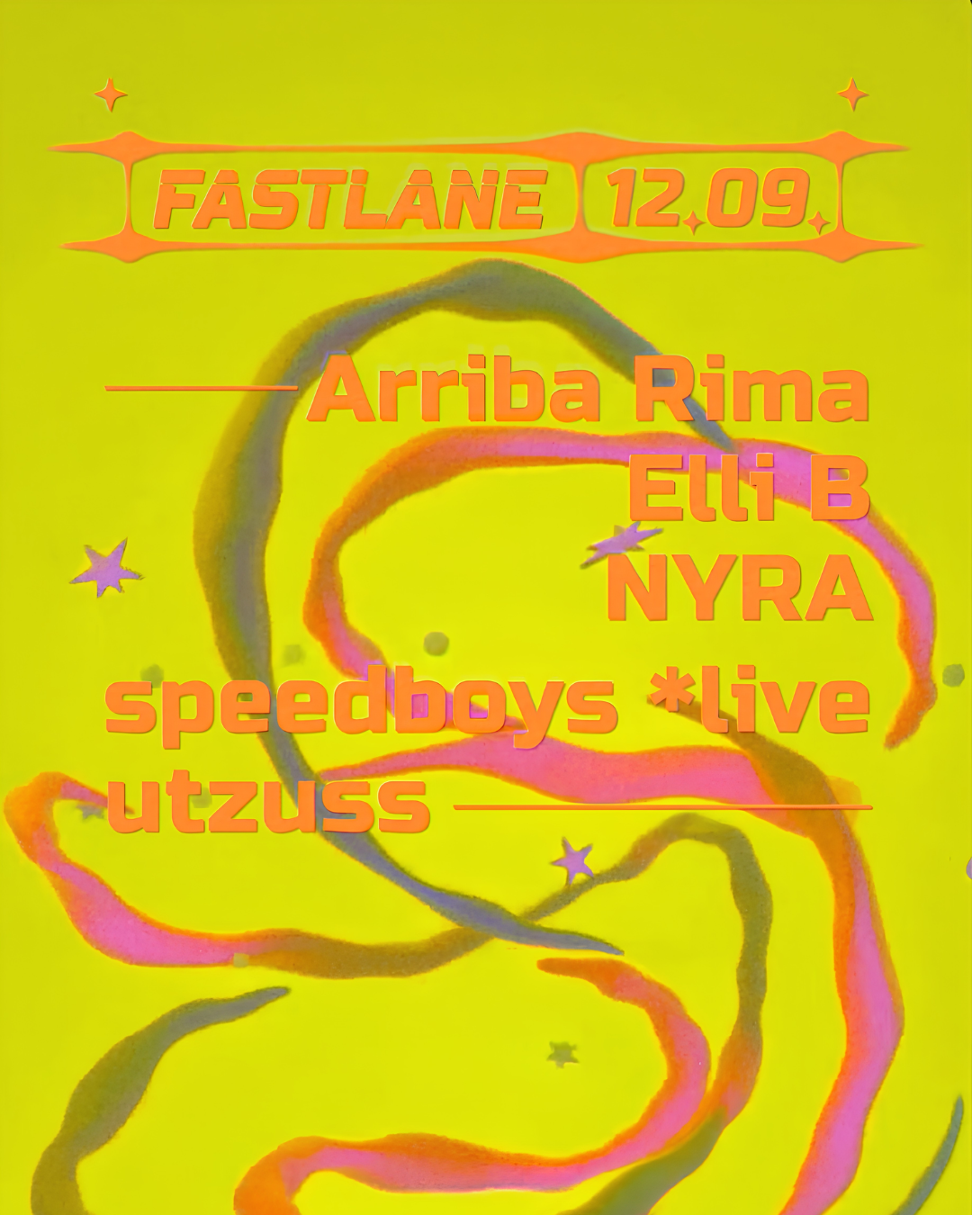 FASTLANE with Nyra & speedboys *live