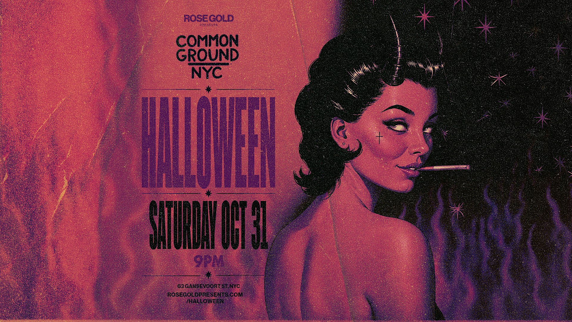 Common Ground Halloween Party in NYC — Oct 31