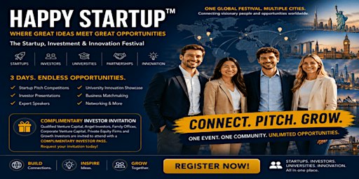 HAPPY STARTUP™ – Connecting Startups, Investors & Universities | Munich