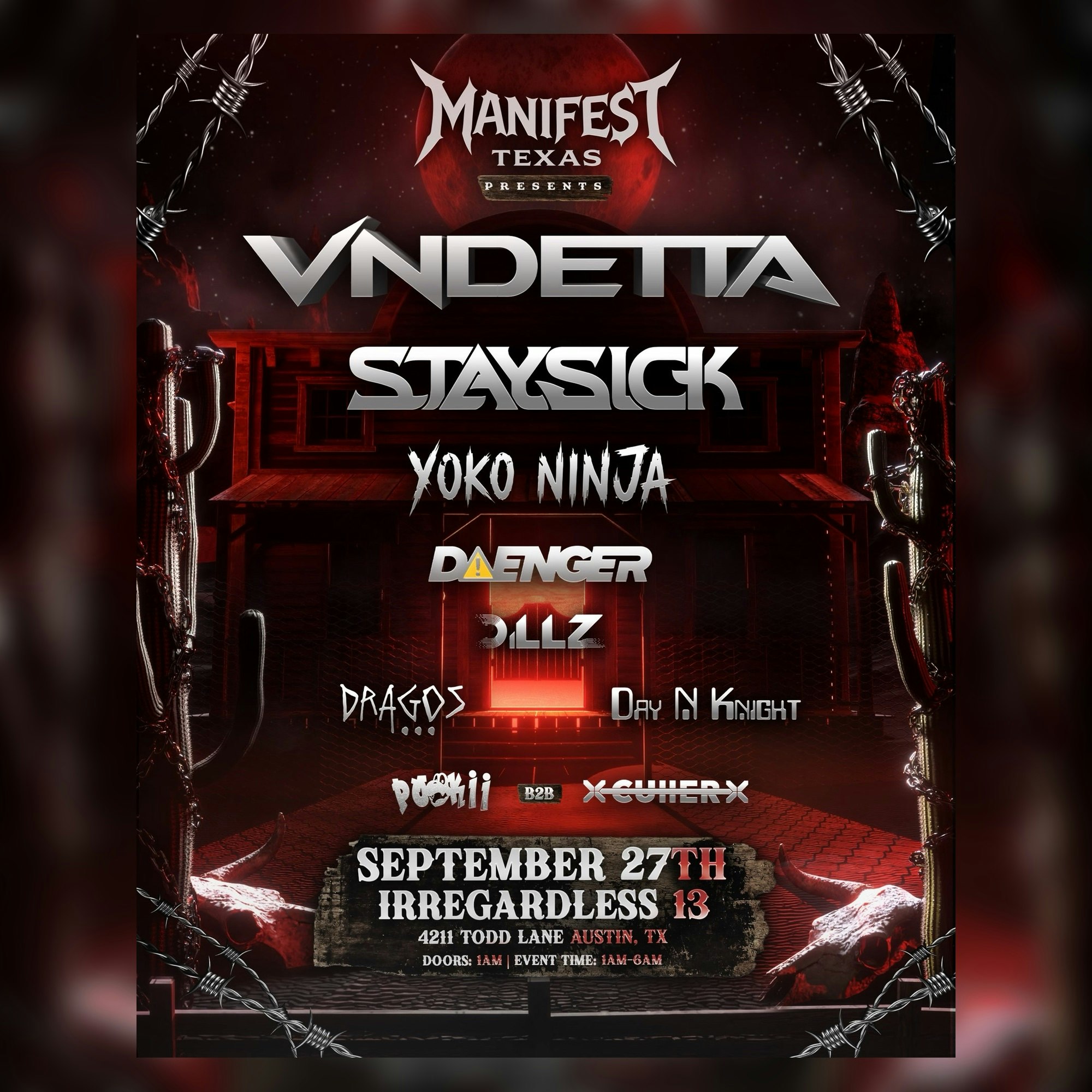 Official Manifest Texas Afterparty