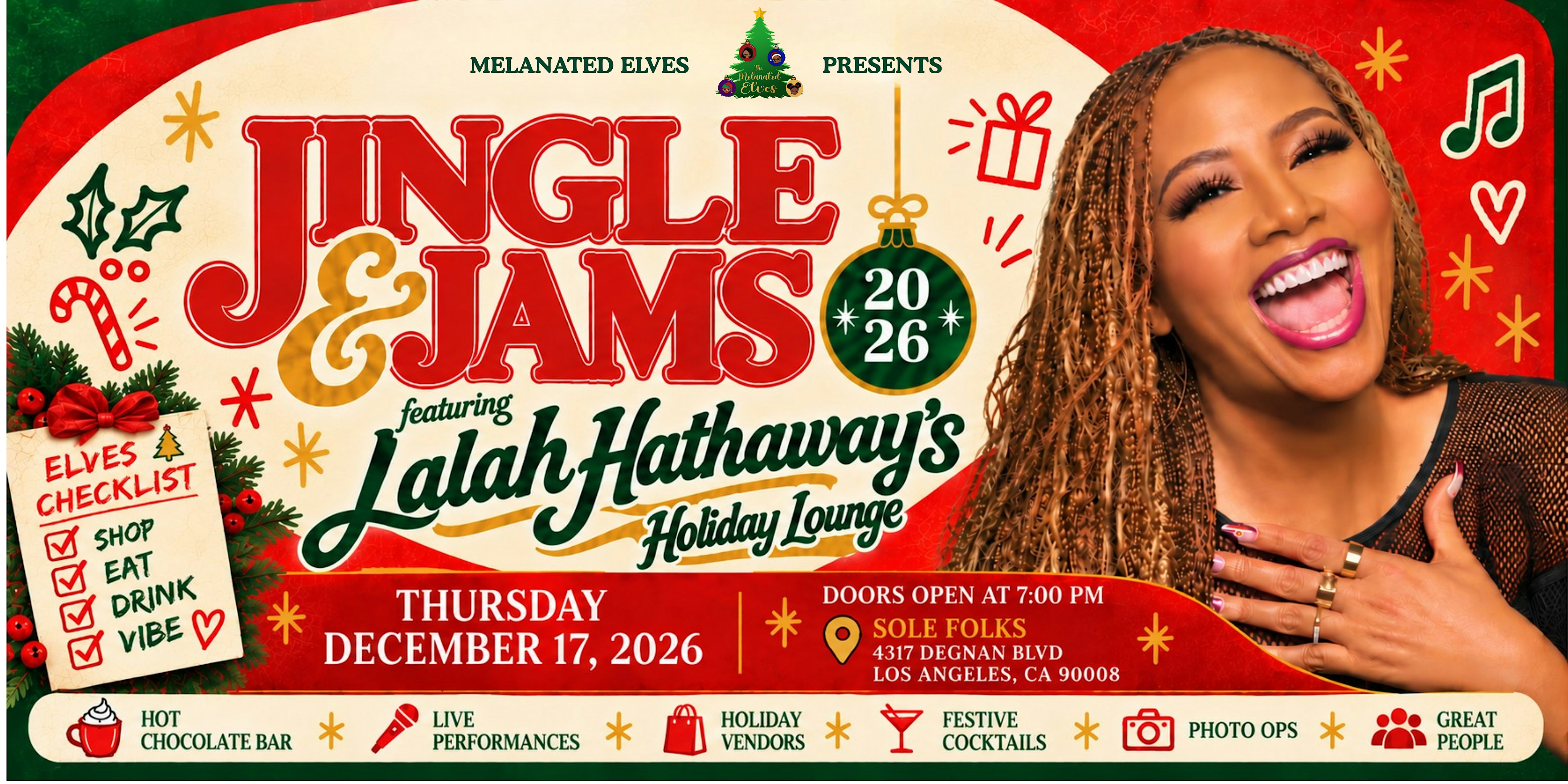 Jingle & Jams 2026 | Lalah Hathaway's Holiday Lounge