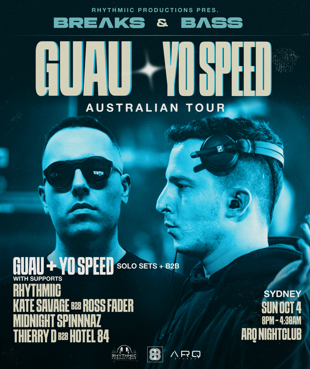 Guau x Yo Speed - SYDNEY - BREɅKS & BɅSS |