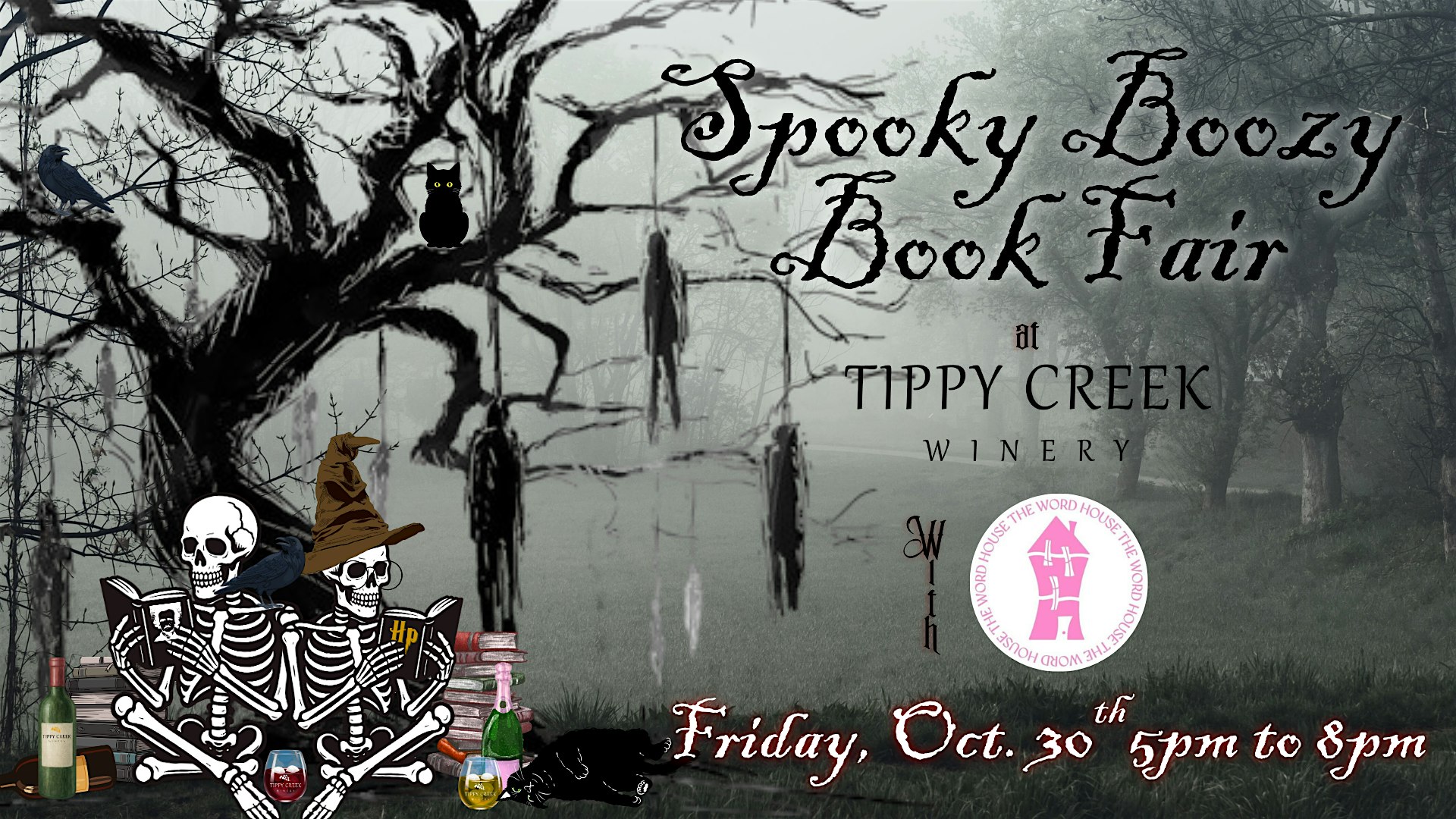 Spooky Boozy Book Fair Charcuterie Board Pre-Order | Fri. Oct 30th 5pm -8pm
