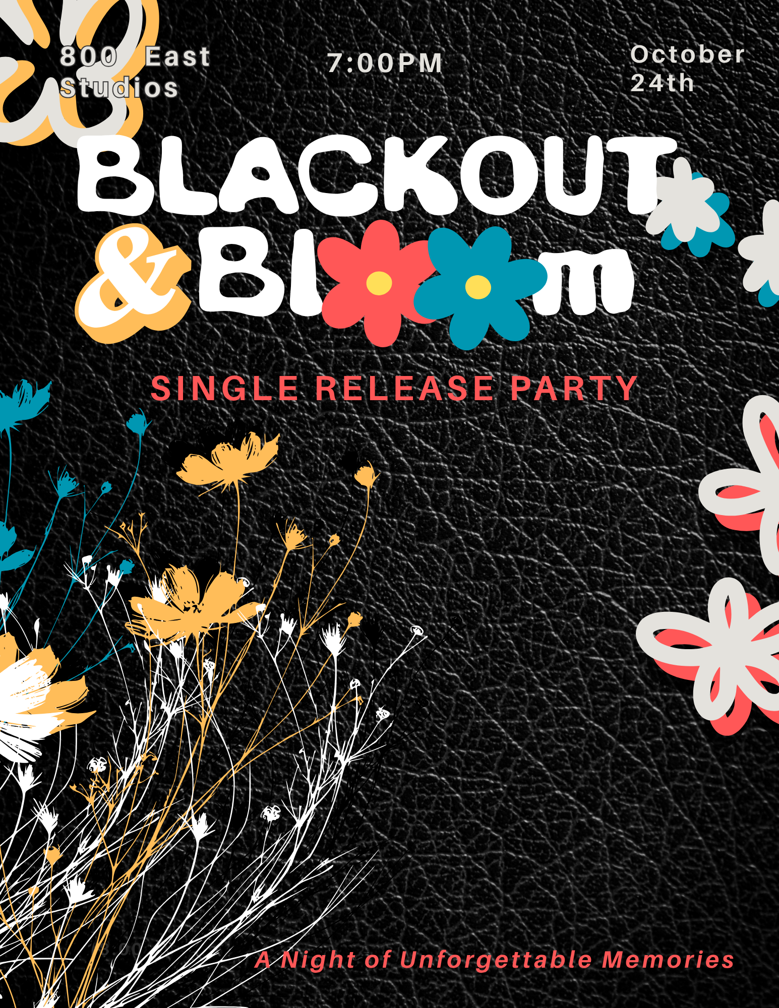 BLACKOUT & BLOOM: SINGLE RELEASE LIVE PERFORMANCE VIDEO