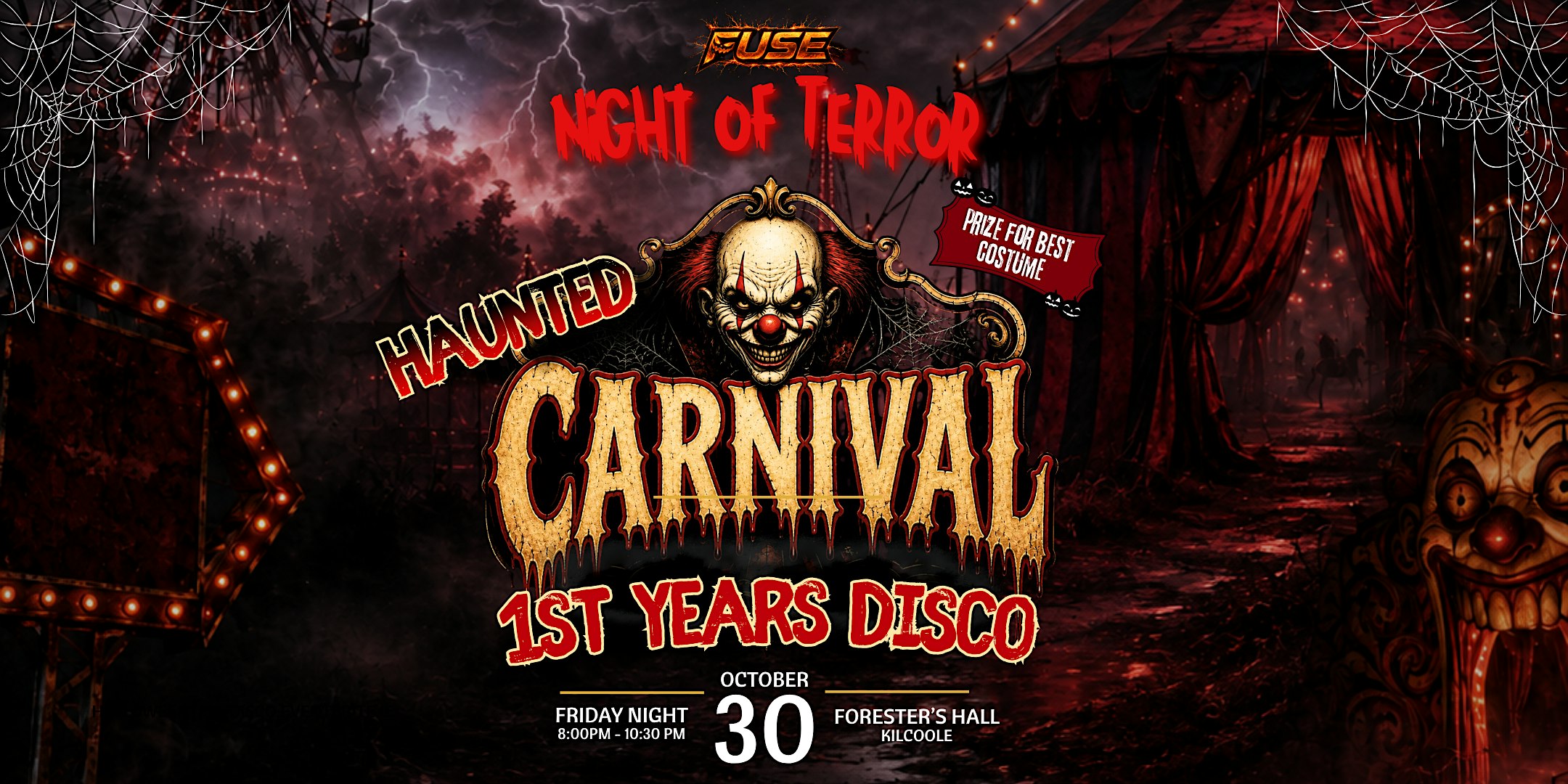 Halloween Teen Disco – 1st Years | Forester’s Hall, Kilcoole