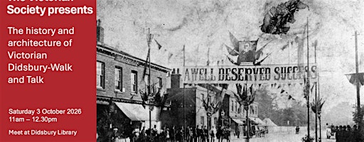 The  History and Architecture of Victorian Didsbury - A Walk and Talk