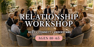 Relationship Workshop. Match & Mingle (Ages 40-65)