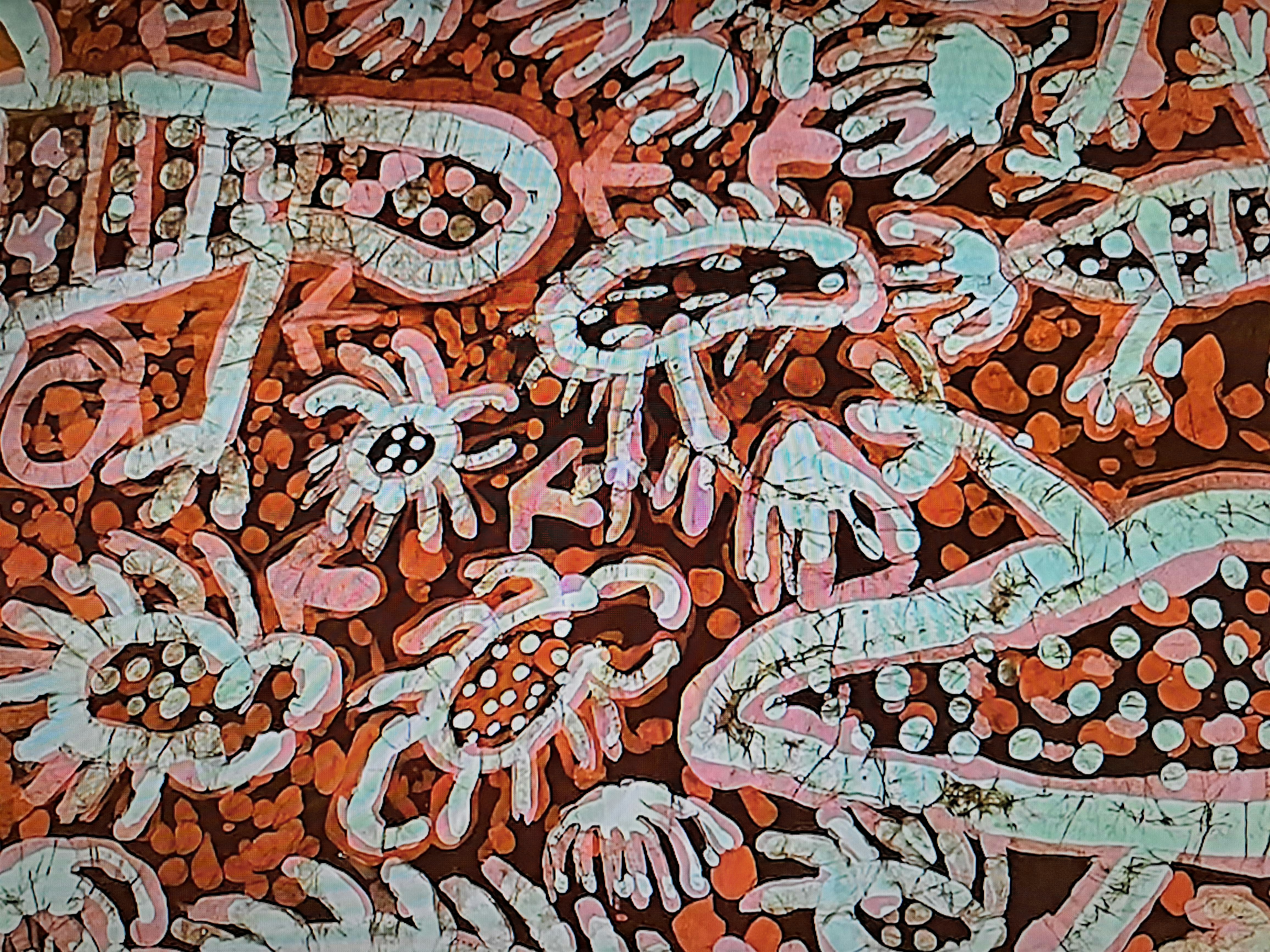 Abstracte Aboriginal Materiekunst
