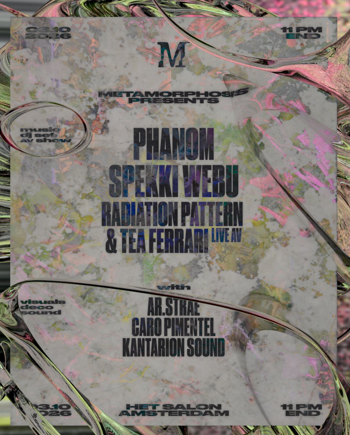 Metamorphosis w/ Spekki Webu, phanom, Radiation Pattern & Tea Ferrari - Kantarion Sound