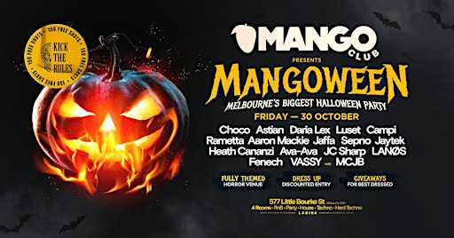 MANGO CLUB | 30.10.26 | MANGOWEEN