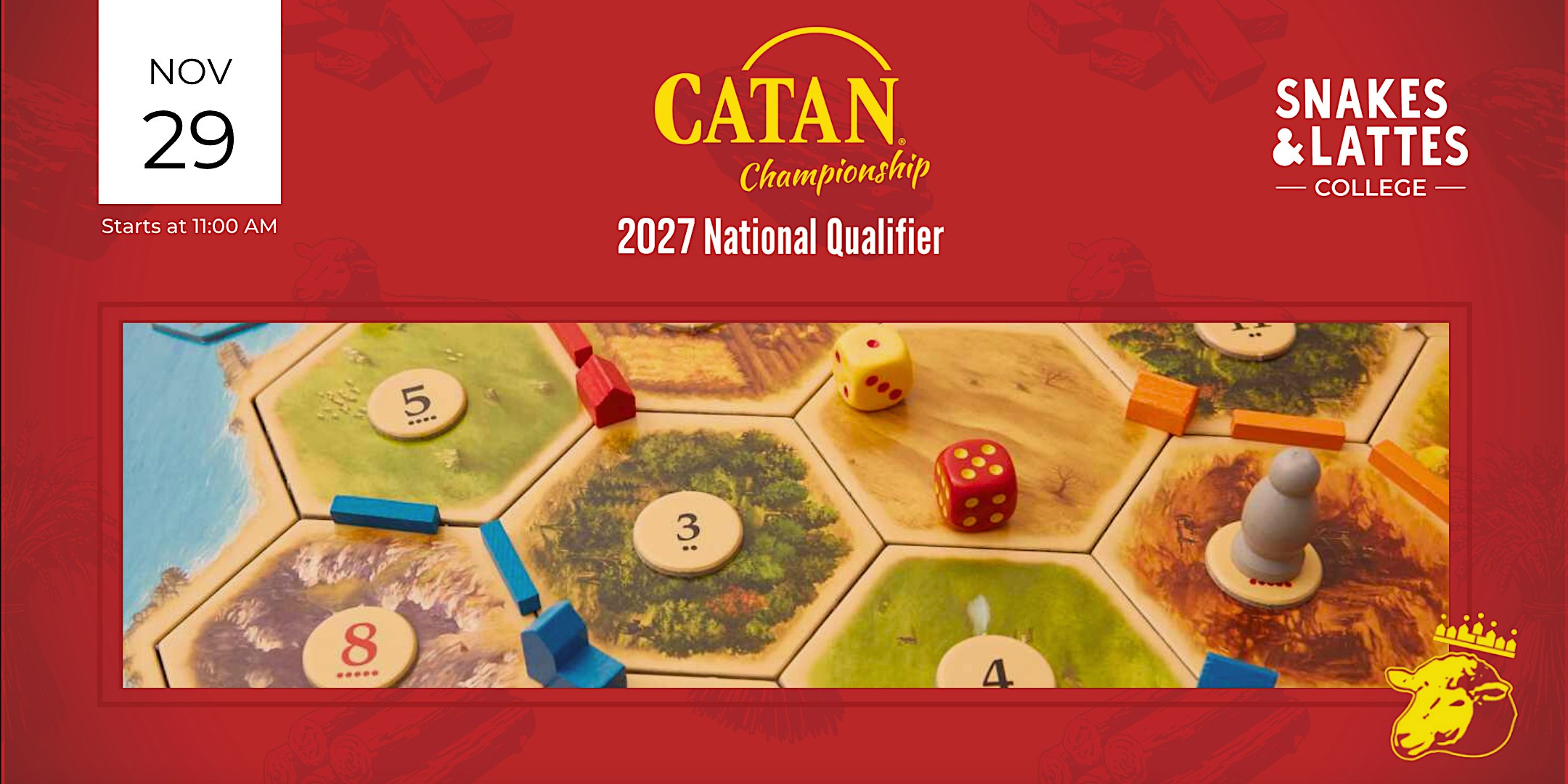 CATAN Championship Qualifier - Snakes & Lattes College