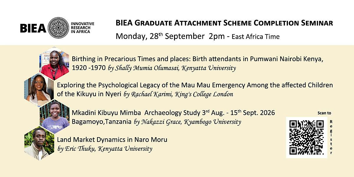 BIEA Graduate Attachment Scheme Completion Seminar