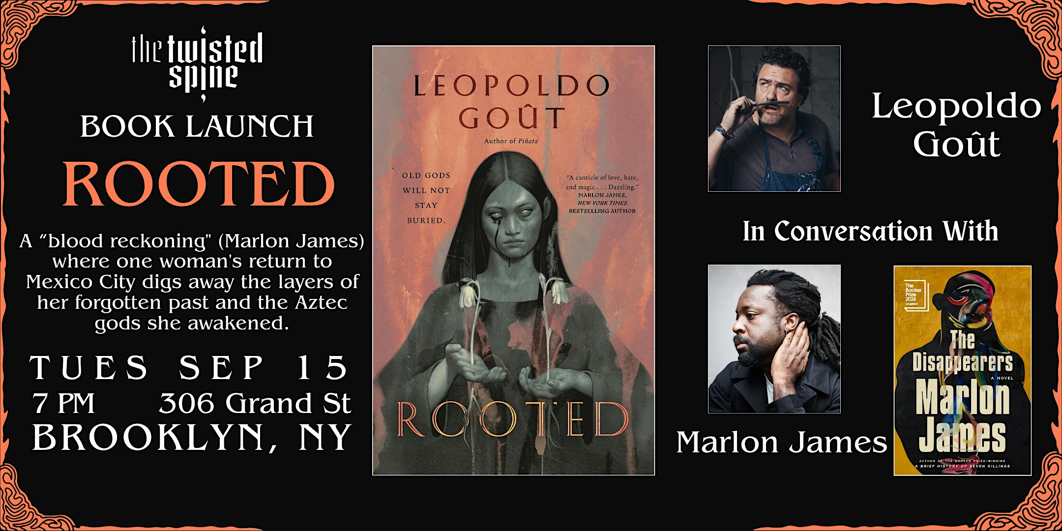 BOOK LAUNCH: ROOTED by Leopoldo Goût