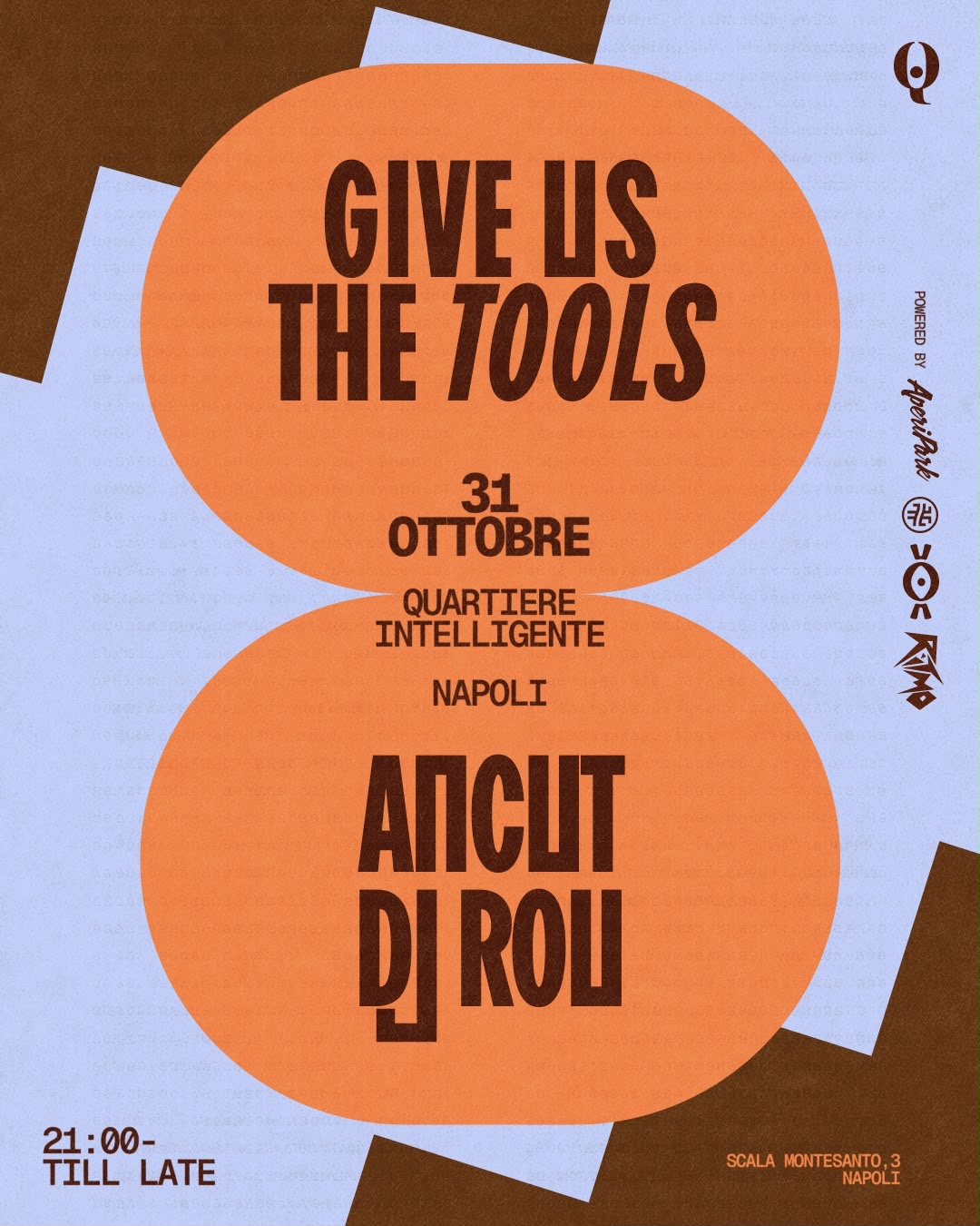 Give us the tools: Ancut + DJ Rou 