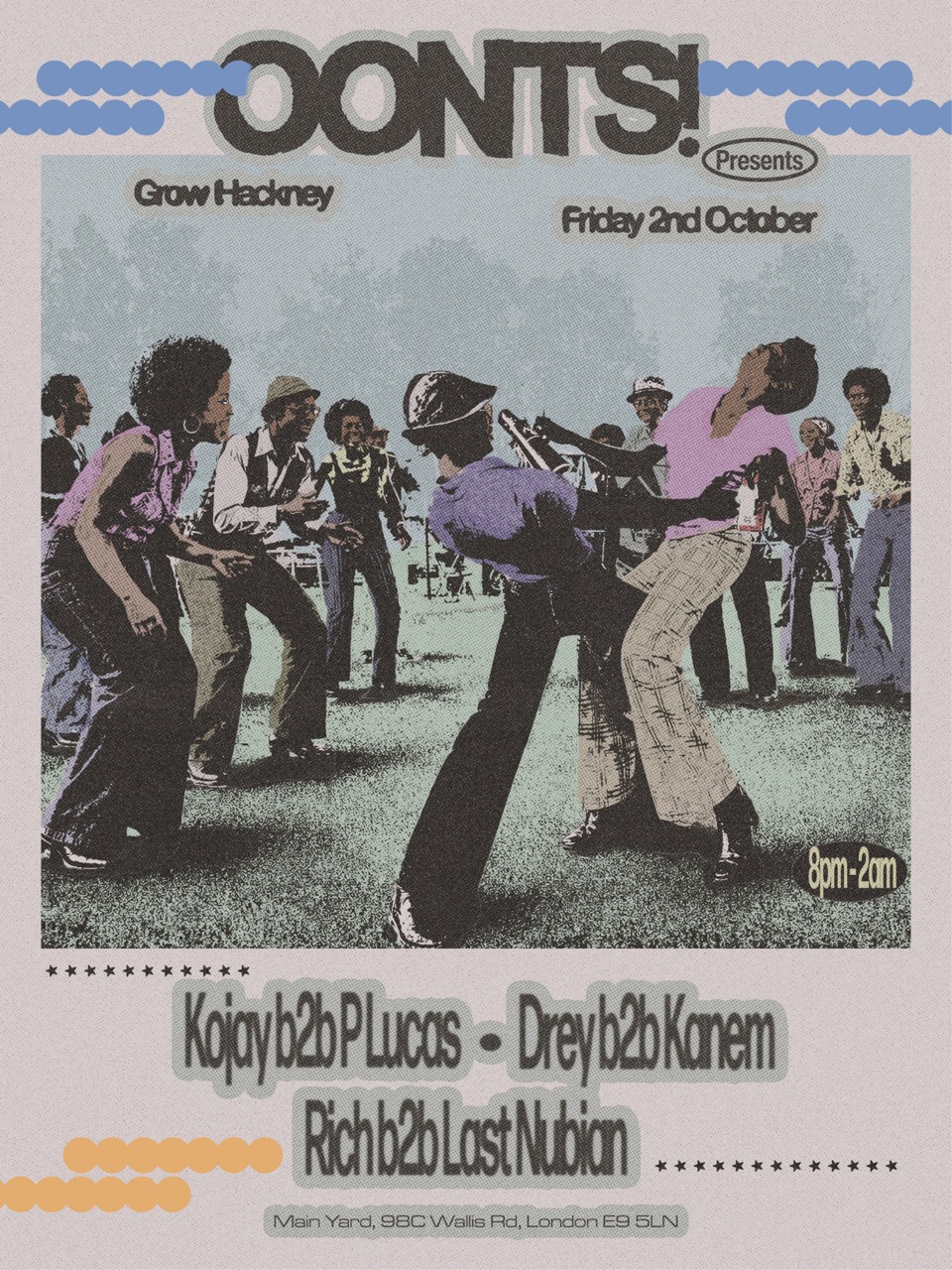 OONTS: Kojay B2B P-Lucas // DREY B2B Kanem // Rich B2B Last Nubian