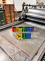 Letterpress Club at Open Studio