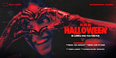Halloween en  Sala Kaya Guadarrama (Madrid).