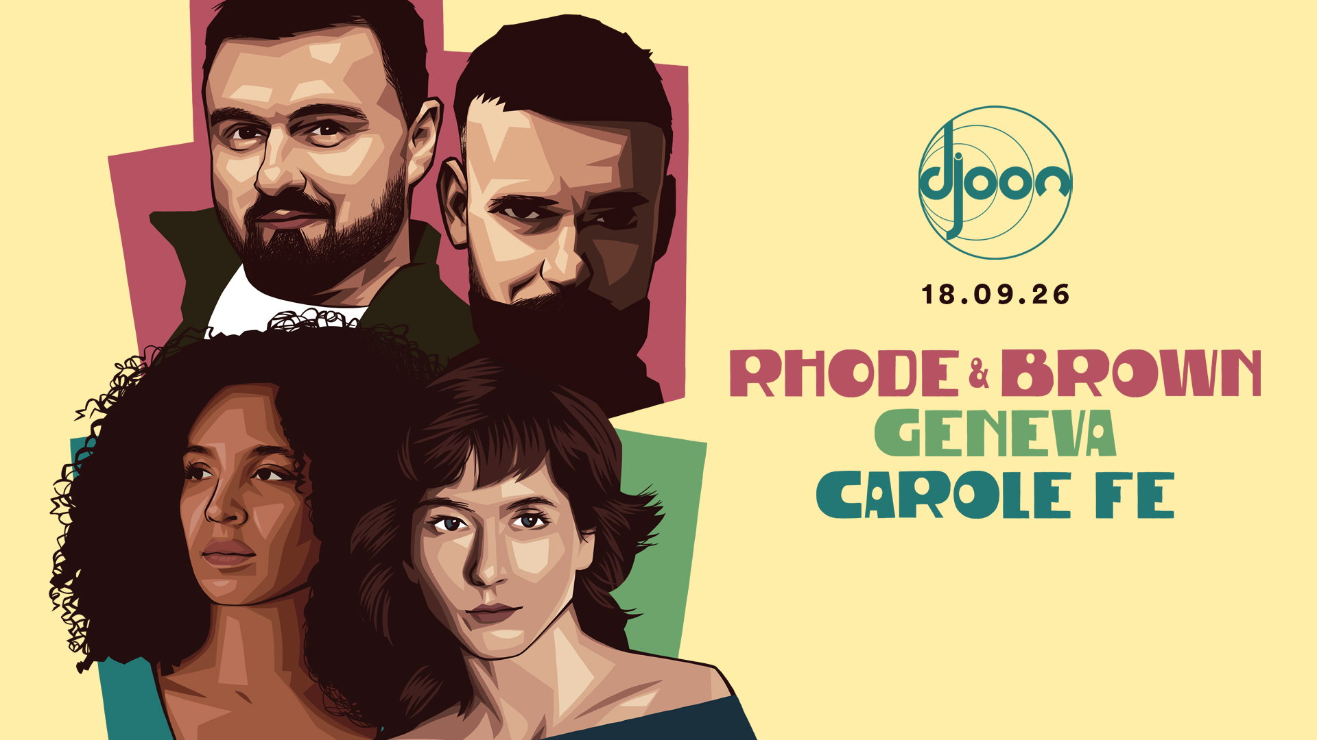 Rhode & Brown invite Geneva & Carole Fe