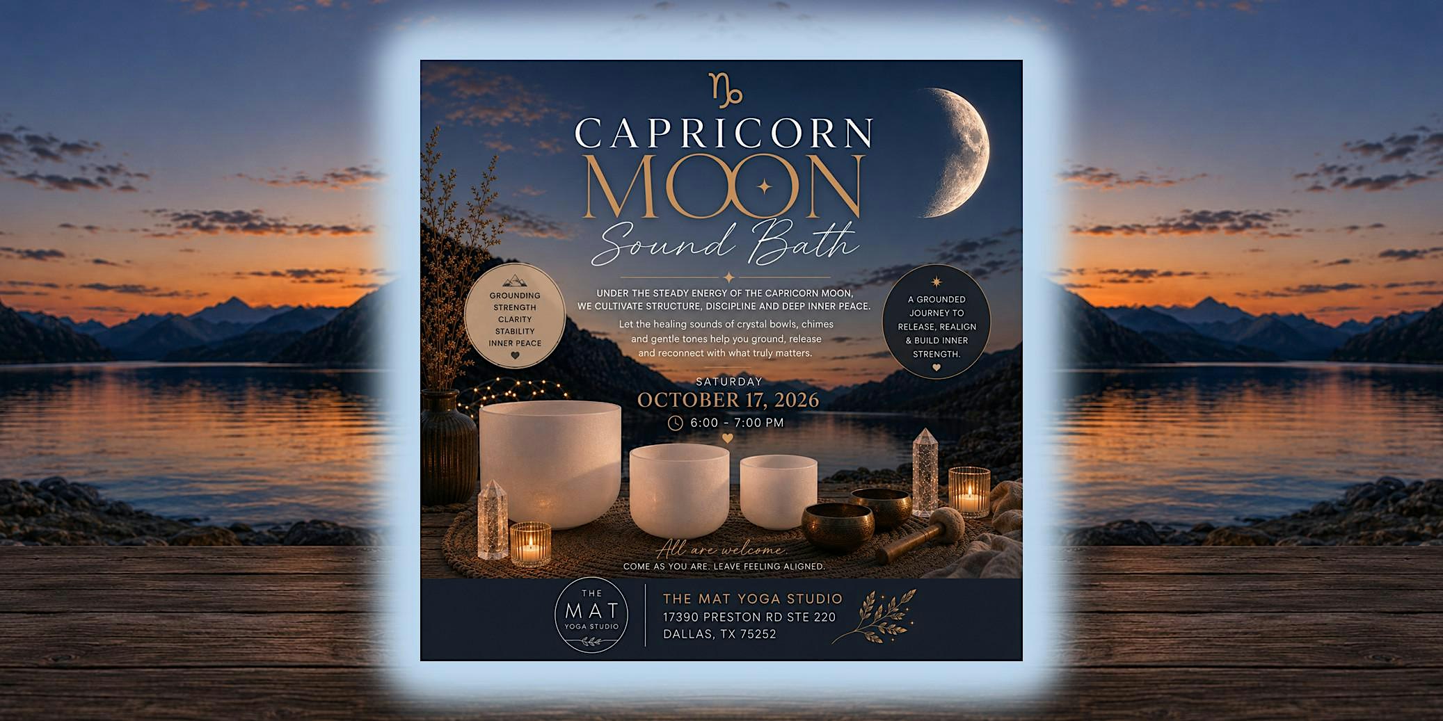 Capricorn Moon Sound Bath