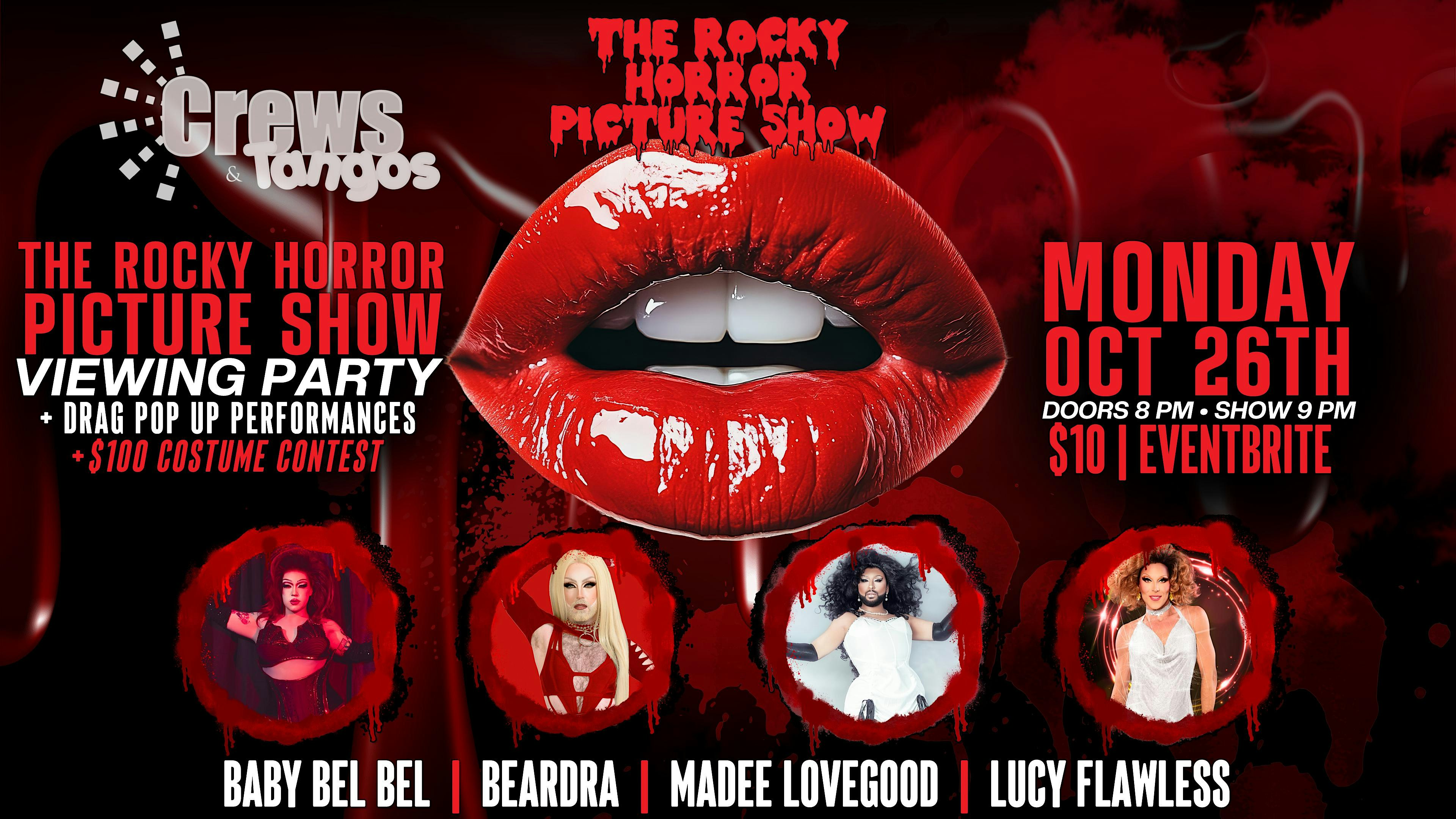 Rocky Horror Picture Show Viewing Party - Drag Pop Up Performances!