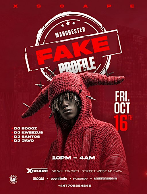 FAKE PROFILE - Afrobeats/HipHop/Amapiano/RnB/DanceHall