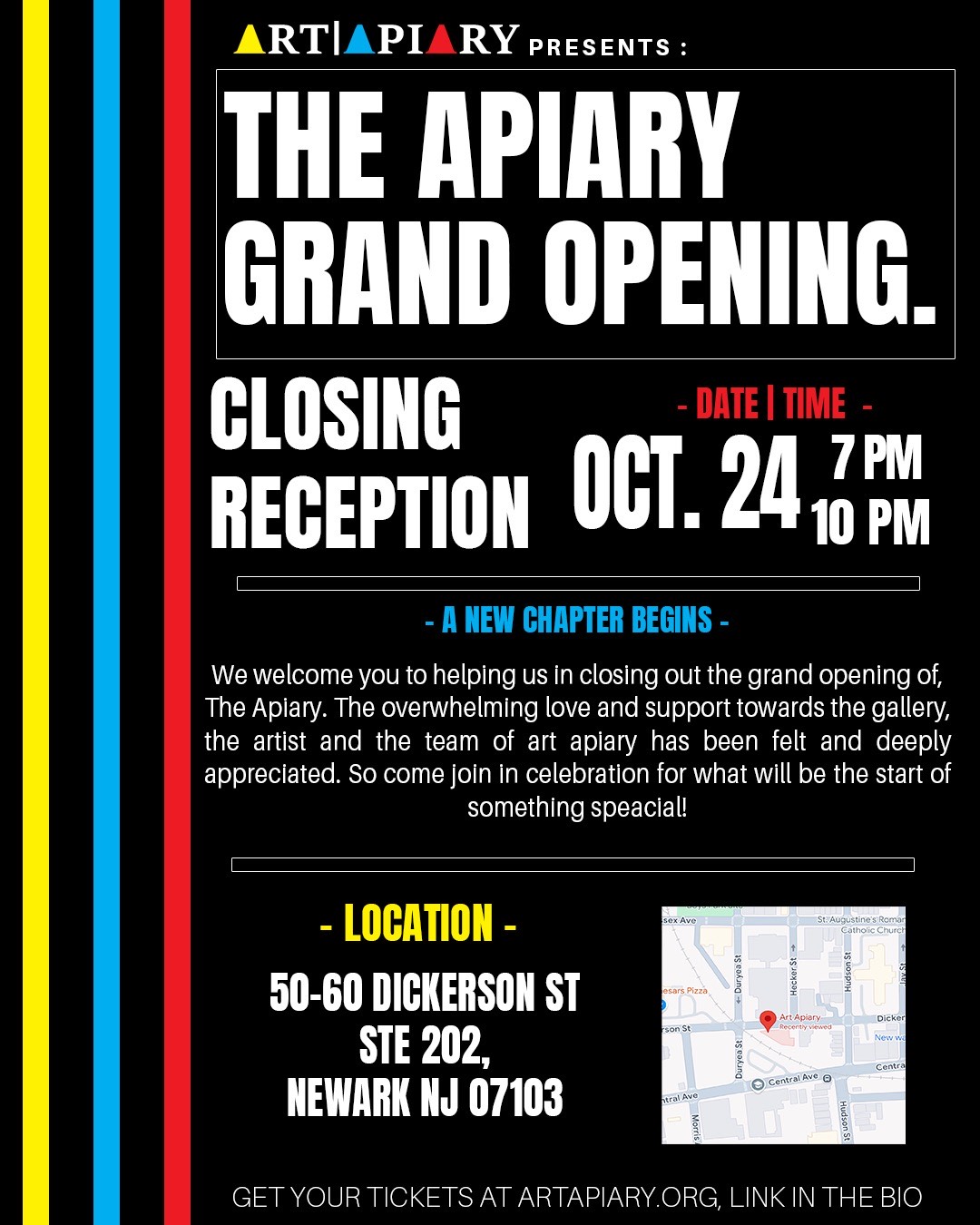 The Apiary Closing Receiption